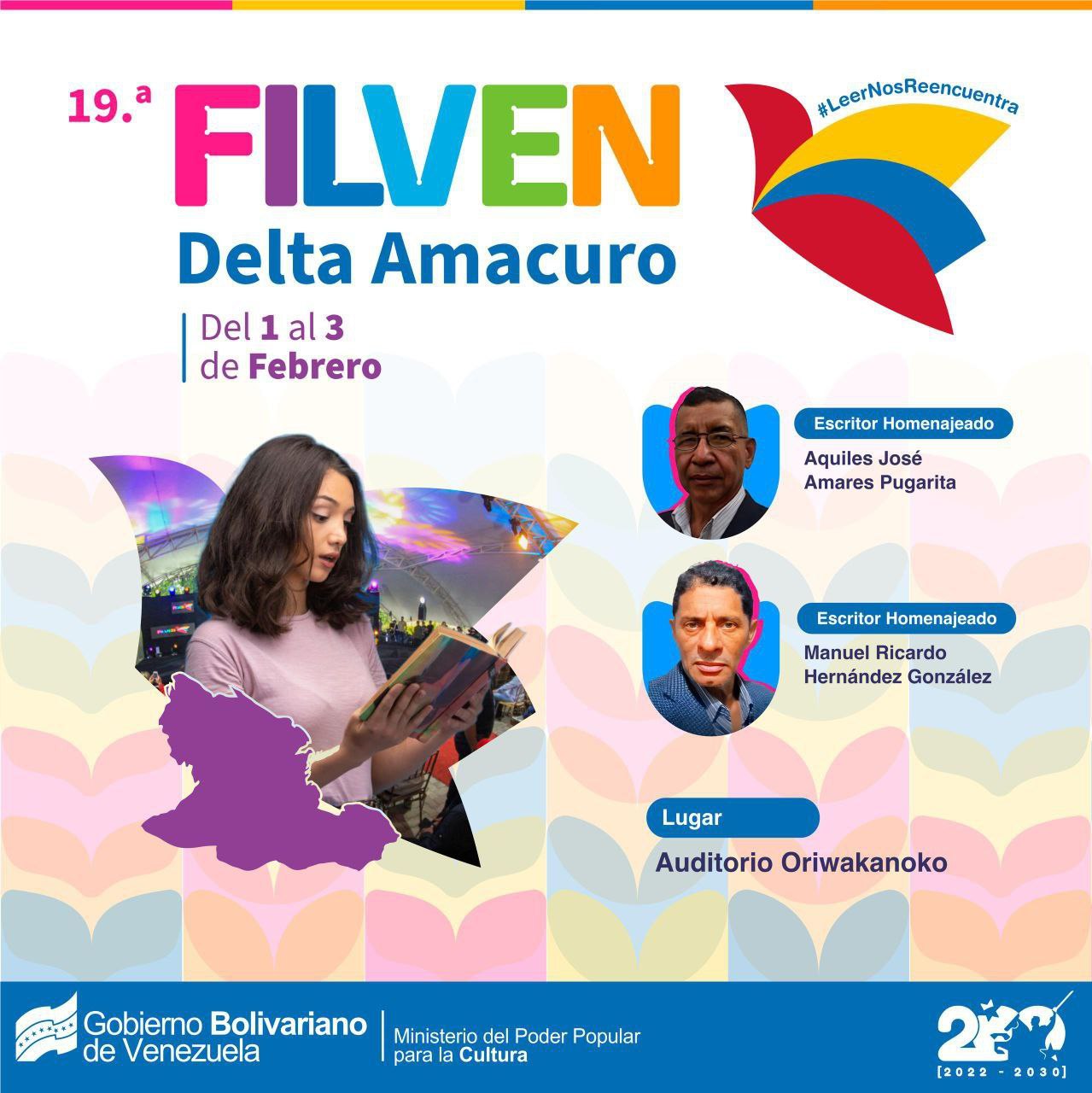 Filven llega a Delta Amacuro para celebrar su 19.ª edición